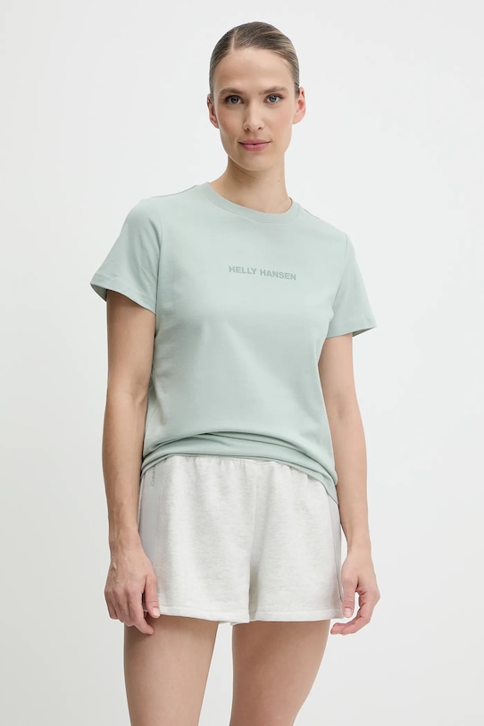 Хлопковая футболка CORE Helly Hansen, зеленый
Хлопковая футболка CORE Helly Hansen, зеленый