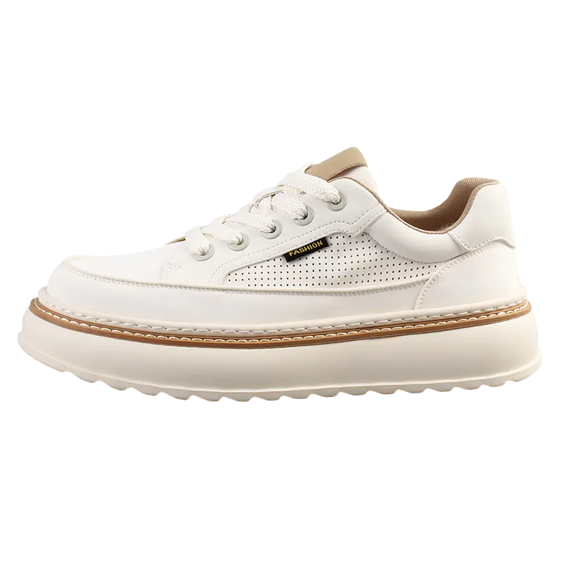 Daying Низкие повседневные мужские туфли бело-коричневые, цвет White Brown
Daying Низкие повседневные мужские туфли бело-коричневые, цвет White Brown