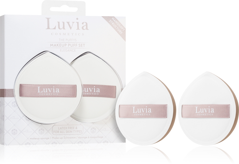 Набор спонжей для макияжа Puffys Luvia Cosmetics, elegance 2 шт
Набор спонжей для макияжа Puffys Luvia Cosmetics, elegance 2 шт