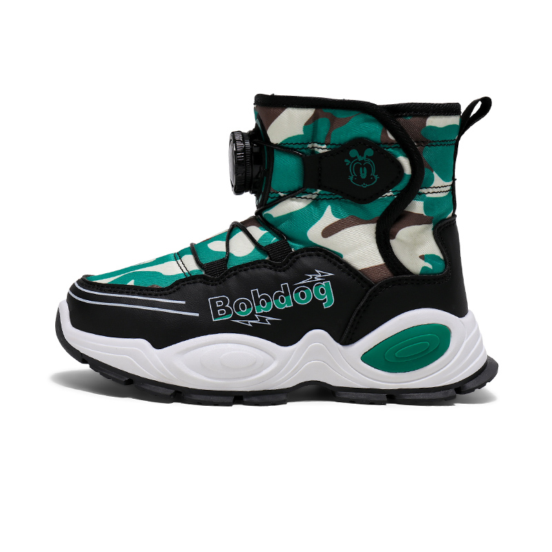 Противоскользящие, противоударные, износостойкие, водостойкие, теплые детские ботинки для детей BOBDOG, розовый 
Противоскользящие, противоударные, износостойкие, водостойкие, теплые детские ботинки для детей BOBDOG, розовый