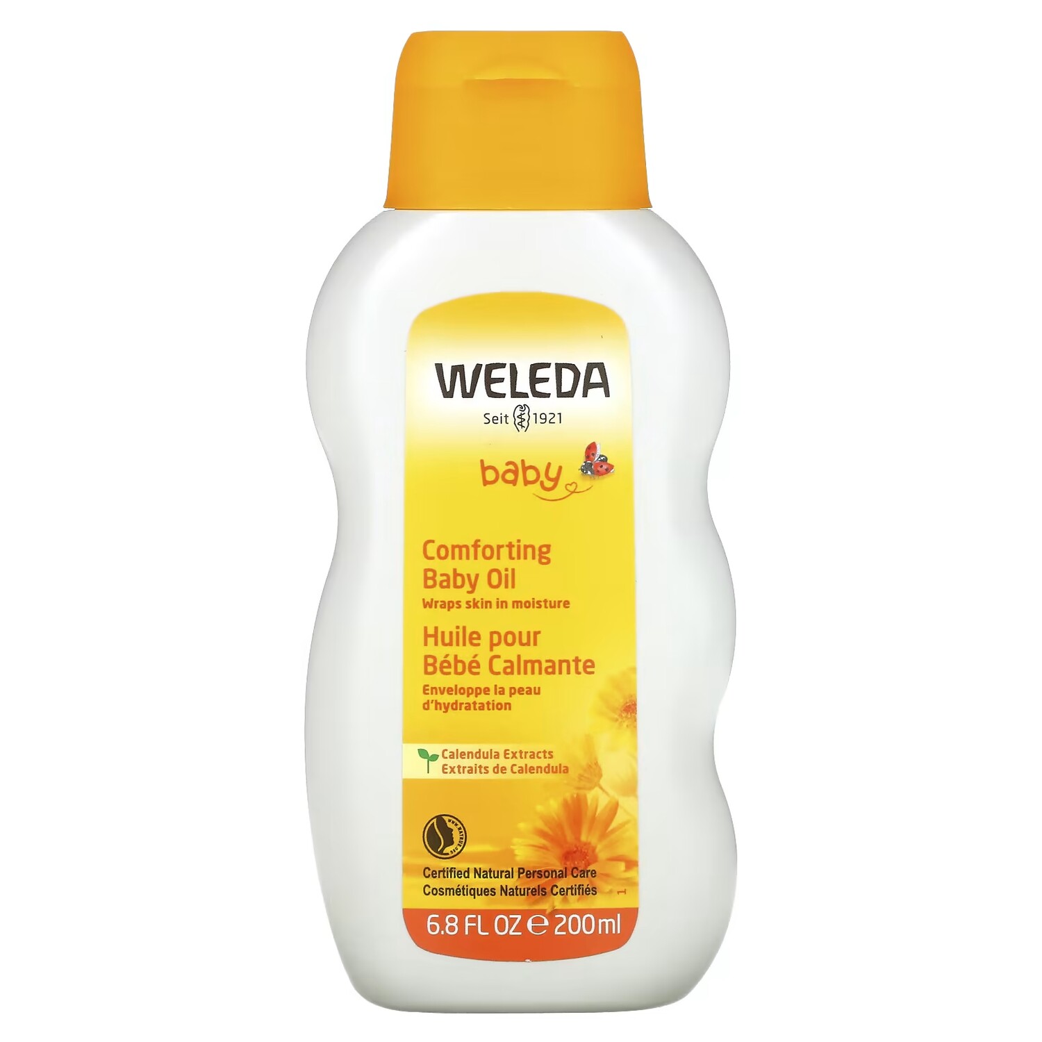 Детское масло Weleda Baby Comforting с экстрактом календулы, 200 мл
Детское масло Weleda Baby Comforting с экстрактом календулы, 200 мл