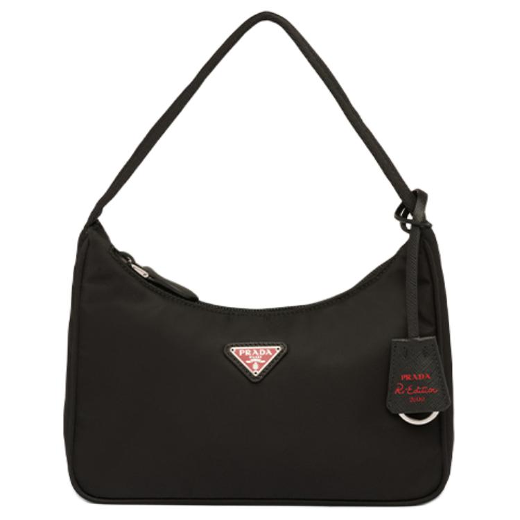 Нейлоновая подмышечная сумка через плечо женская черная PRADA
Нейлоновая подмышечная сумка через плечо женская черная PRADA