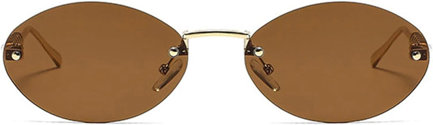 Овальные солнцезащитные очки Helena для женщин, модные, в маленькой оправе, роскошные, со стразами, стильные, без оправы, защита от УФ-излучения UV400, C3
Овальные солнцезащитные очки Helena для женщин, модные, в маленькой оправе, роскошные, со стразами, стильные, без оправы, защита от УФ-излучения UV400, C3