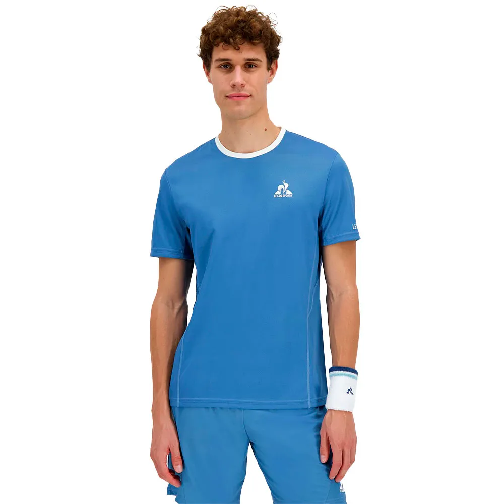 Футболка Le Coq Sportif Tennis Autres Tournois 25, синий 
Футболка Le Coq Sportif Tennis Autres Tournois 25, синий