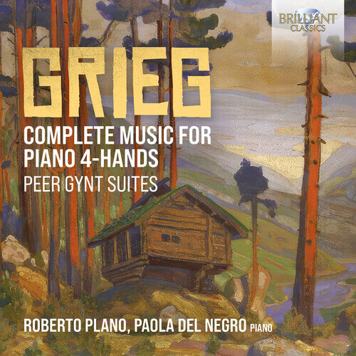 CD диск Grieg / Plano / Del Negro: Complete Music for Piano 4-Hands Peer Gynt Suites
CD диск Grieg / Plano / Del Negro: Complete Music for Piano 4-Hands Peer Gynt Suites