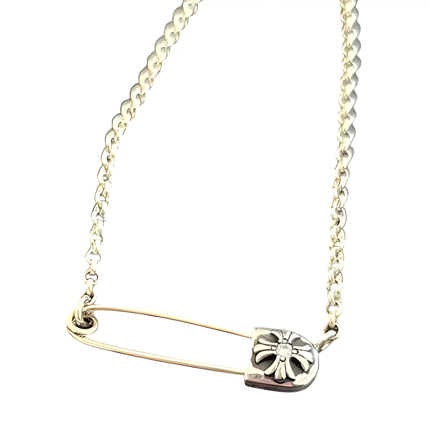 Chrome Hearts Серебряное колье унисекс
Chrome Hearts Серебряное колье унисекс