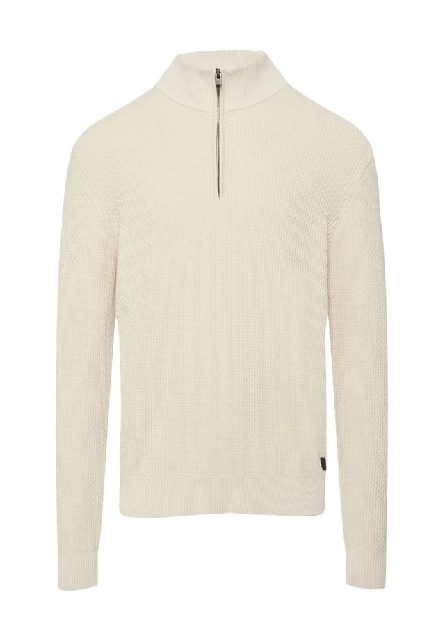 Вязаный свитер хлопковый troyer S.Oliver, белый
Вязаный свитер хлопковый troyer S.Oliver, белый