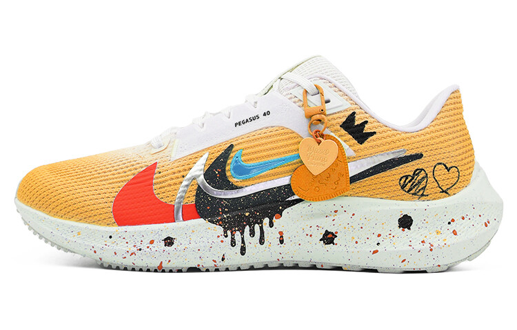 Кроссовки Air Zoom Pegasus 40 мужские с низким верхом, черные/оранжево-красные/синие/белые Nike
Кроссовки Air Zoom Pegasus 40 мужские с низким верхом, черные/оранжево-красные/синие/белые Nike