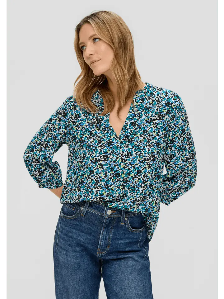 Блуза sOliver 3/4 Arm, цвет blau-mehrfarbig-schwarz
Блуза sOliver 3/4 Arm, цвет blau-mehrfarbig-schwarz