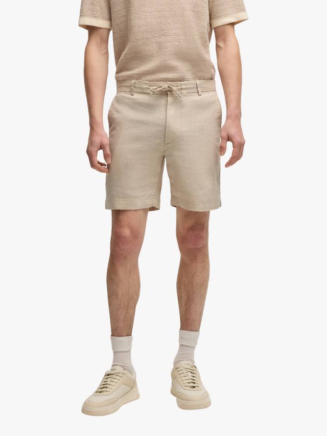 Шорты hugo chino HUGO BOSS, светло-бежевый 
Шорты hugo chino HUGO BOSS, светло-бежевый