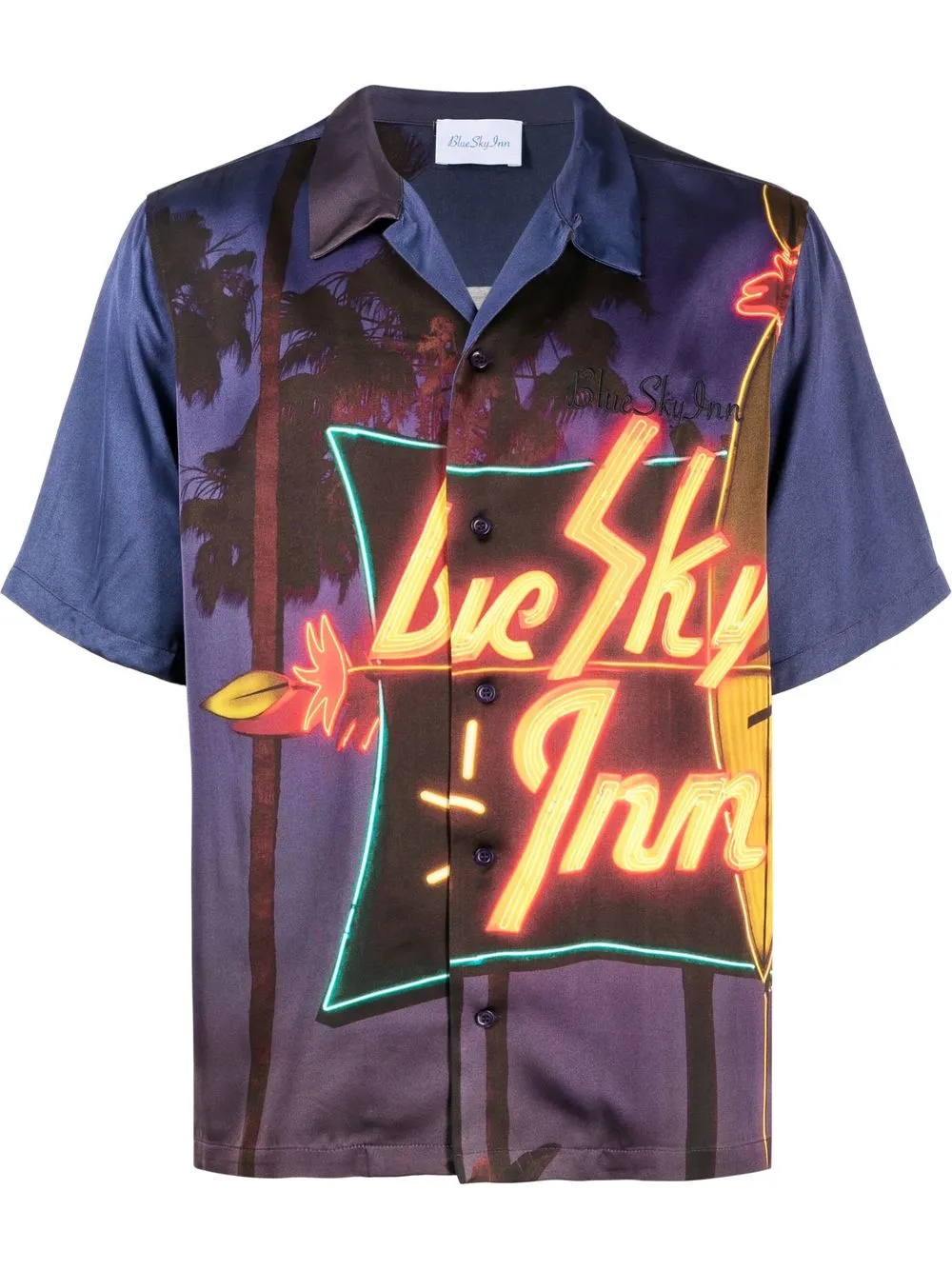 Рубашка с короткими рукавами и графичным принтом BLUE SKY INN, синий
Рубашка с короткими рукавами и графичным принтом BLUE SKY INN, синий