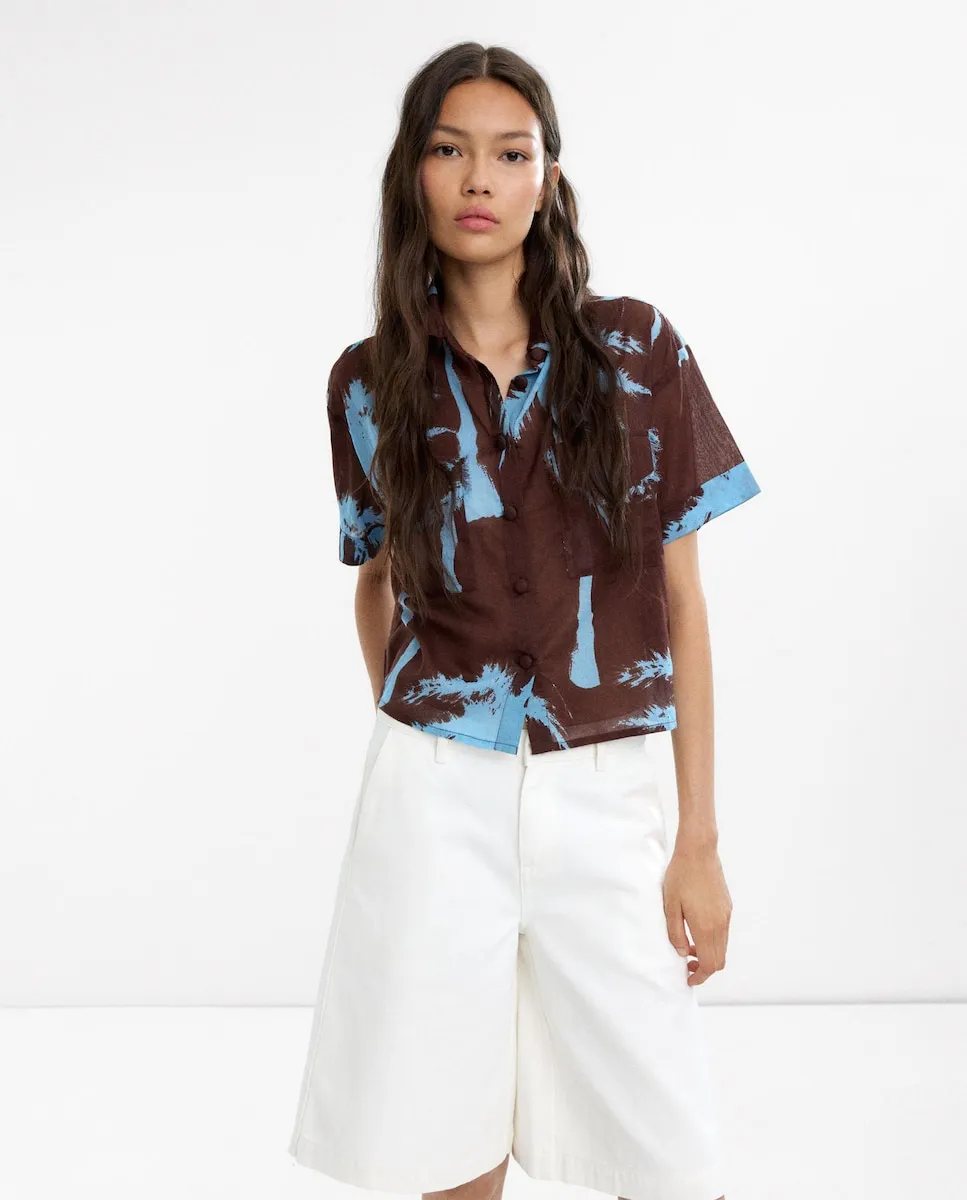 Женская футболка 100% хлопок с принтом Parfois, многоцветный
Женская футболка 100% хлопок с принтом Parfois, многоцветный