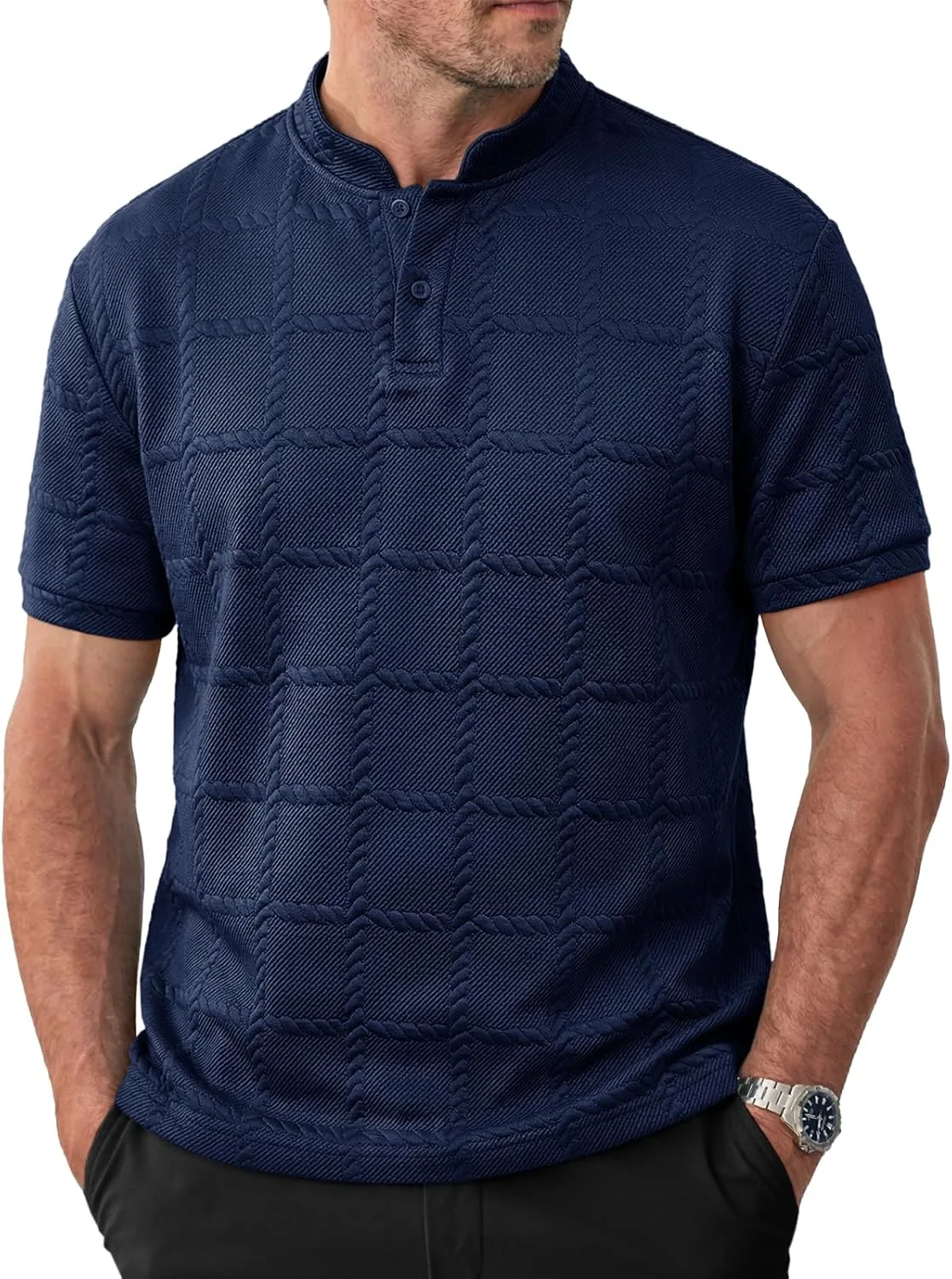 Runcati мужская повседневная рубашка поло с коротким рукавом
Runcati мужская повседневная рубашка поло с коротким рукавом