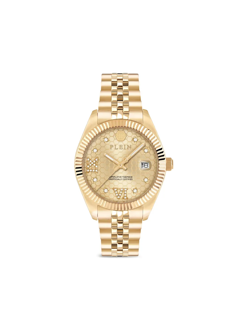 Наручные часы Date Superlative 34 мм Philipp Plein, золотой
Наручные часы Date Superlative 34 мм Philipp Plein, золотой