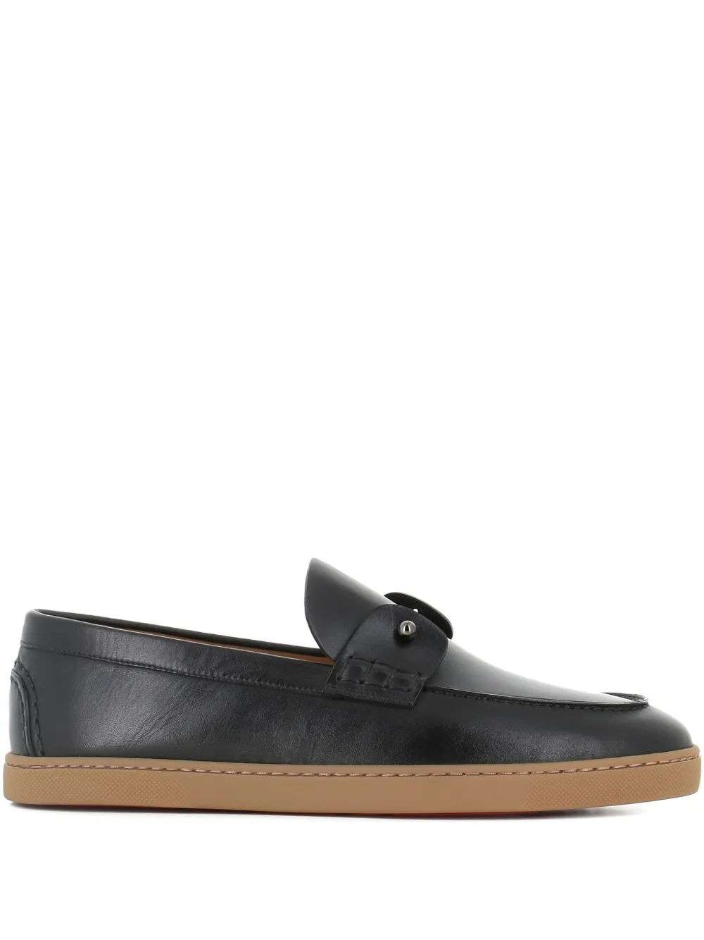 Кожаные лоферы Chambeliboat Christian Louboutin, черный
Кожаные лоферы Chambeliboat Christian Louboutin, черный