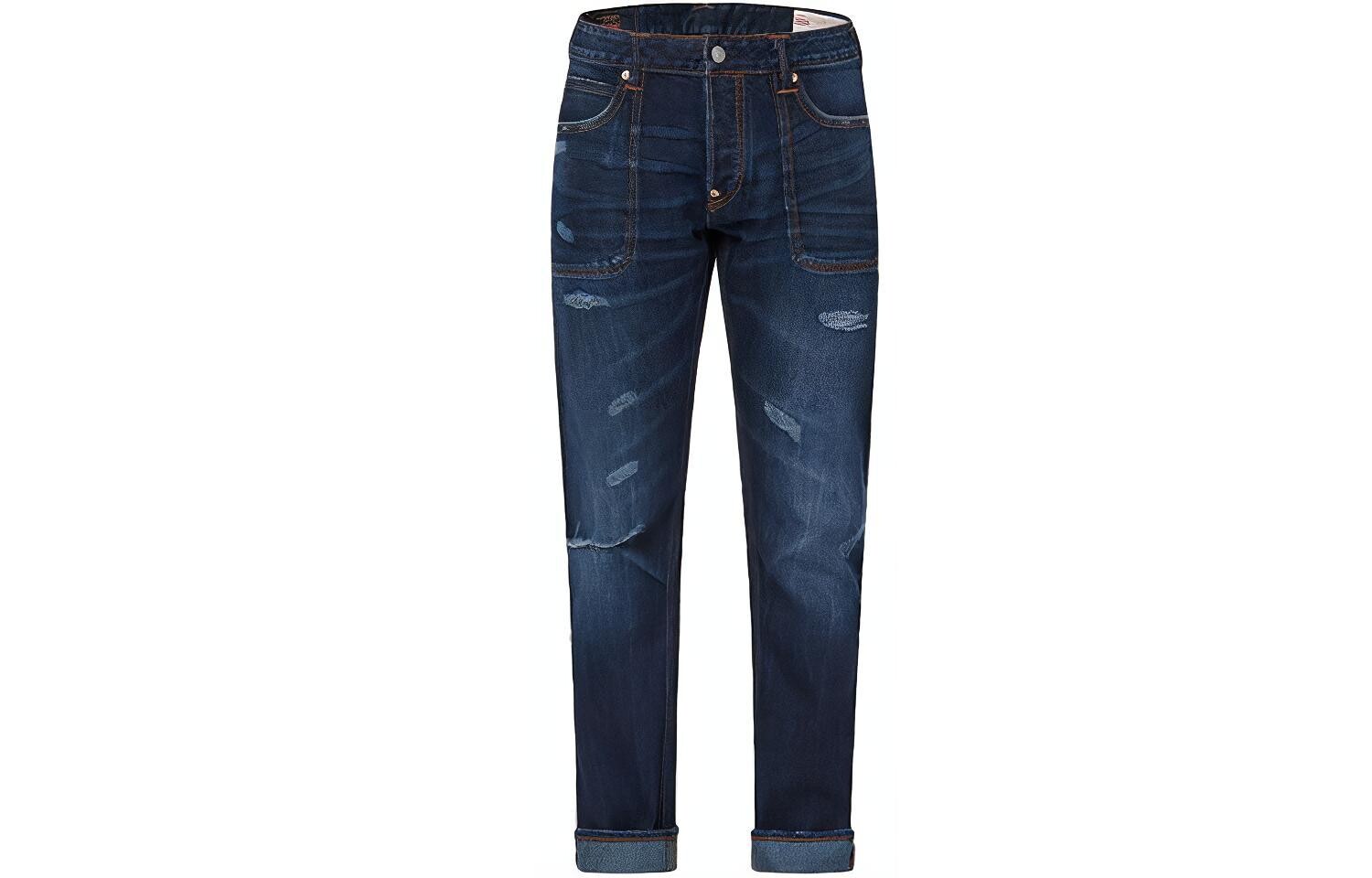 Джинсы мужские деним синие Evisu, синий
Джинсы мужские деним синие Evisu, синий