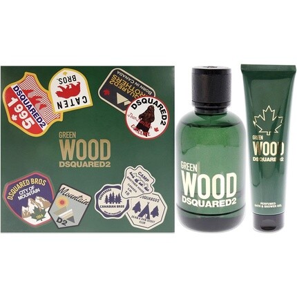 Dsquared2 Wood Pour Homme Green Eau De Toilette 100ml + Bath & Shower Gel 150ml gift set
Dsquared2 Wood Pour Homme Green Eau De Toilette 100ml + Bath & Shower Gel 150ml gift set