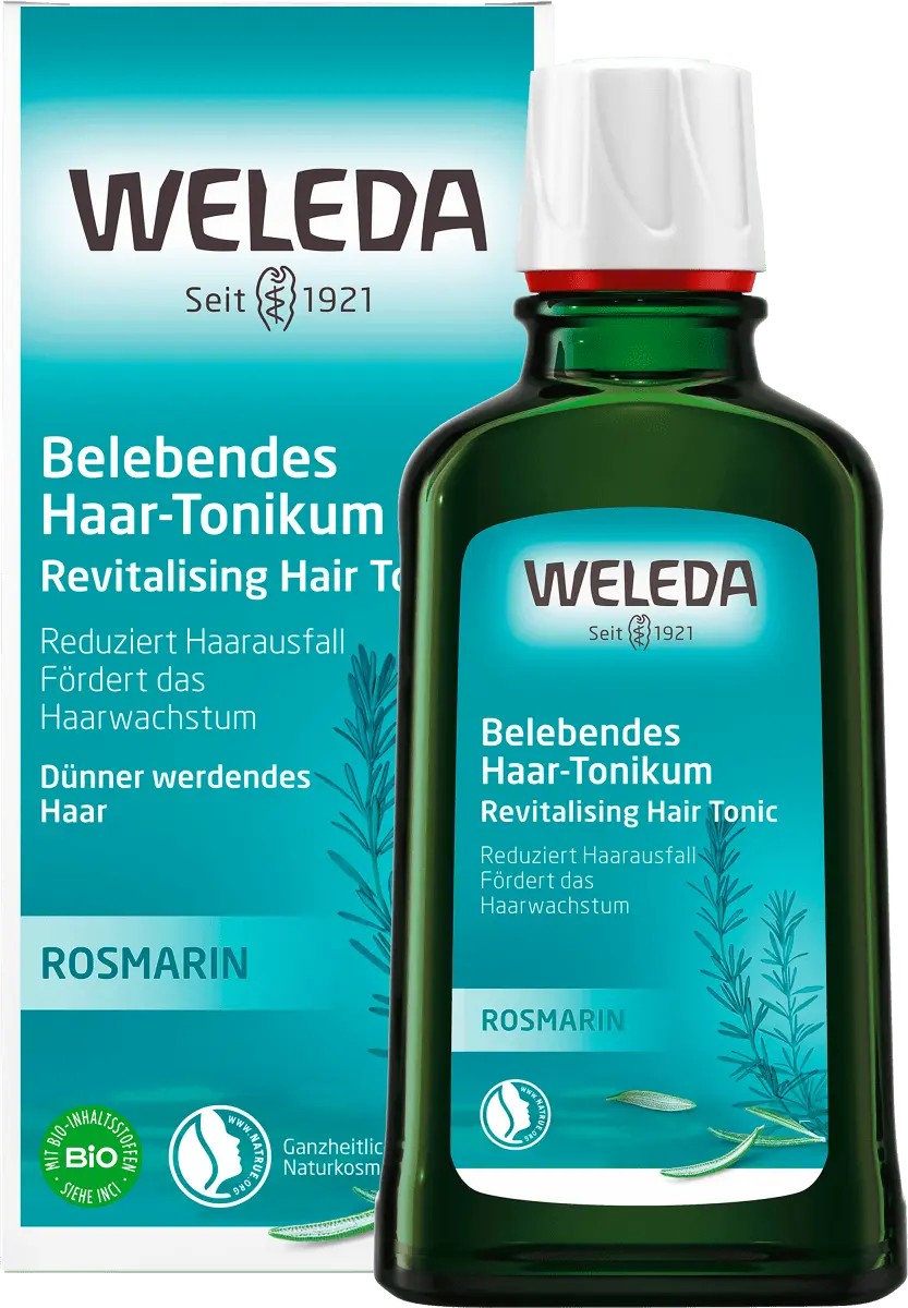 Тоник для волос Бодрящий тоник для волос с розмарином 100 мл Weleda
Тоник для волос Бодрящий тоник для волос с розмарином 100 мл Weleda