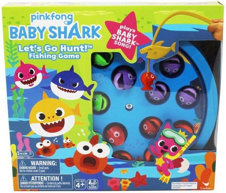 Baby Shark Fishing, аркадная игра, Spin Master
Baby Shark Fishing, аркадная игра, Spin Master