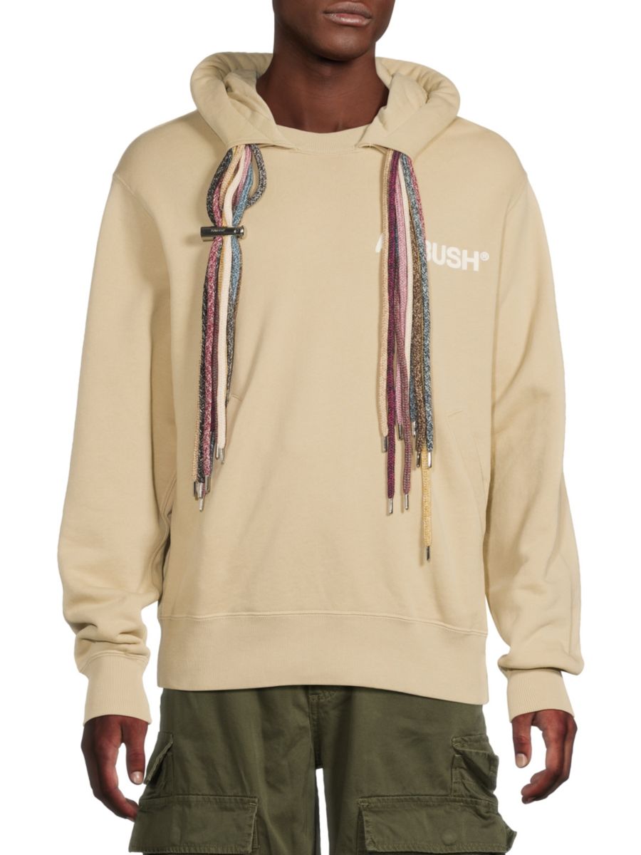 Хлопковая толстовка с логотипом Ambush, песочный
Хлопковая толстовка с логотипом Ambush, песочный