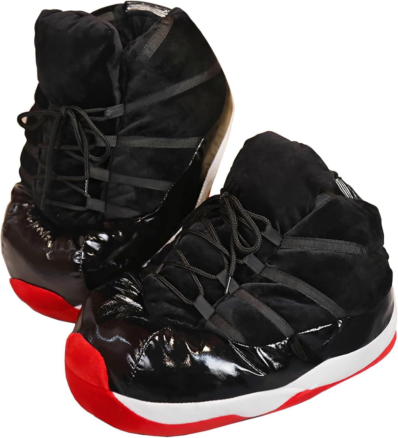 Уютные большие плюшевые кроссовки-тапочки для мужчин и женщин, нескользящие для дома и улицы, один размер подходит большинству Dkznby, черный
Уютные большие плюшевые кроссовки-тапочки для мужчин и женщин, нескользящие для дома и улицы, один размер подходит большинству Dkznby, черный