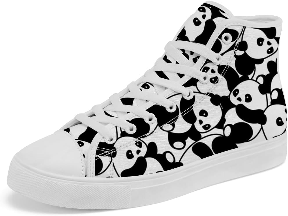 Кеды Chebing Panda высокие на шнуровке из холщовой ткани, повседневная обувь для мужчин и женщин, белый/черный
Кеды Chebing Panda высокие на шнуровке из холщовой ткани, повседневная обувь для мужчин и женщин, белый/черный