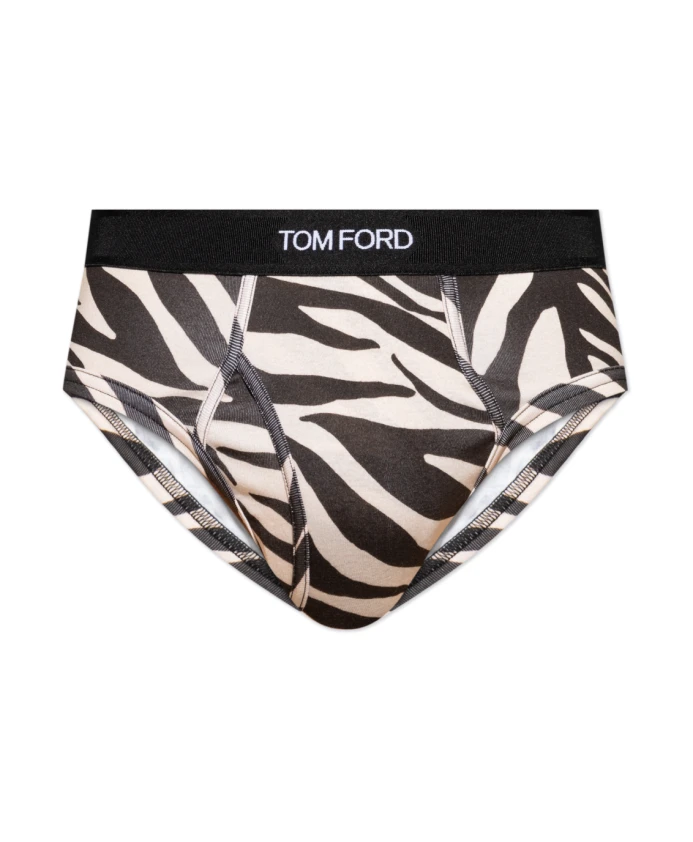 Трусы с логотипом Tom Ford, бежевый
Трусы с логотипом Tom Ford, бежевый