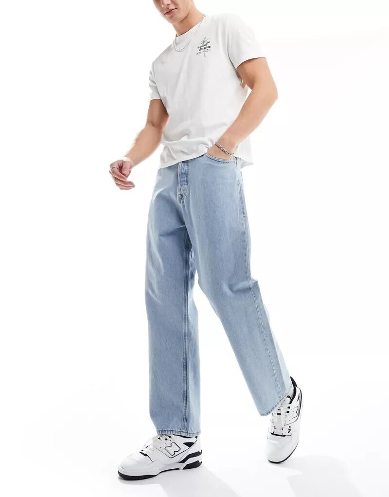 Голубые мешковатые джинсы Jack & Jones Alex
Голубые мешковатые джинсы Jack & Jones Alex