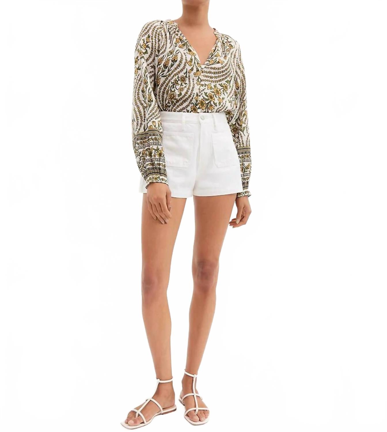 Топ Ailani в цвете Dove Multi Veronica Beard 
Топ Ailani в цвете Dove Multi Veronica Beard