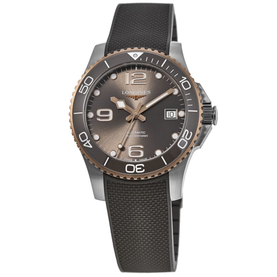 Мужские часы Longines HydroConquest Automatic с серым циферблатом и каучуковым ремешком, серый
Мужские часы Longines HydroConquest Automatic с серым циферблатом и каучуковым ремешком, серый