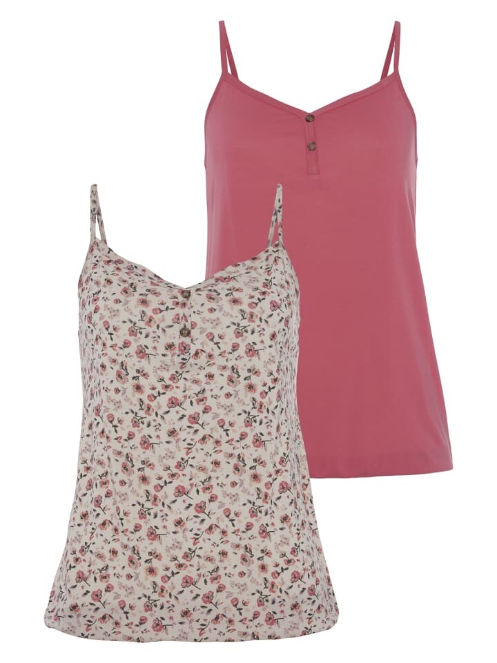 Топ Vivance Spaghetti, цвет bedruckt, beere uni
Топ Vivance Spaghetti, цвет bedruckt, beere uni