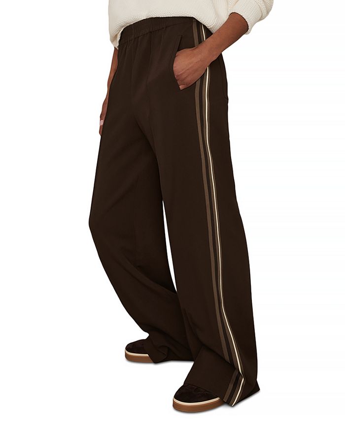Робин Широкие Брюки Со Вставками REISS, коричневый
Робин Широкие Брюки Со Вставками REISS, коричневый