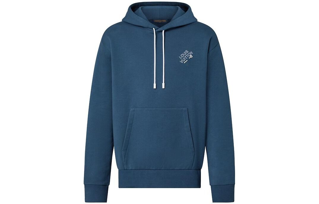 Толстовка мужская Louis Vuitton с карманом-кенгуру, синий
Толстовка мужская Louis Vuitton с карманом-кенгуру, синий