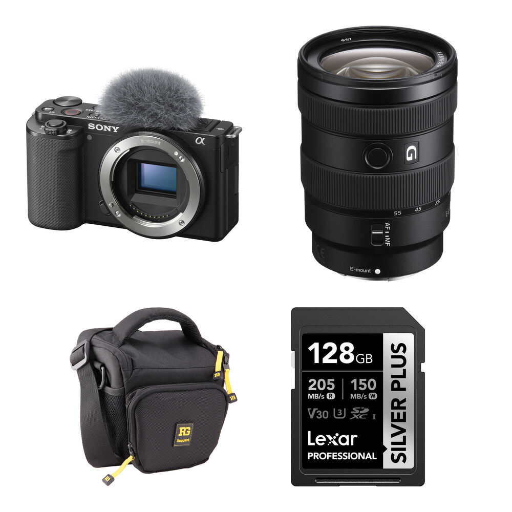 Беззеркальная камера Sony ZV-E10 Mirrorless Camera with 16-55mm f/2.8 G Lens and
Беззеркальная камера Sony ZV-E10 Mirrorless Camera with 16-55mm f/2.8 G Lens and