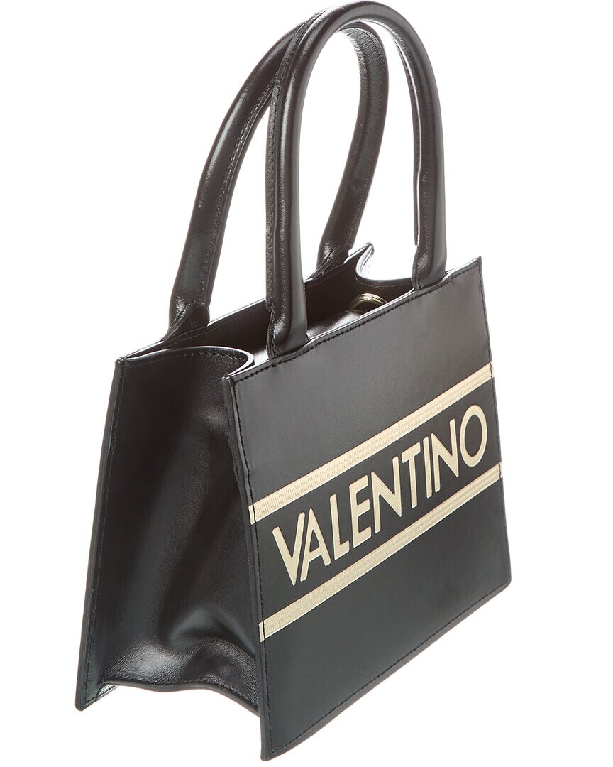 Кожаная сумка-тоут Valentino by Mario Valentino Marie Lavoro, черный 
Кожаная сумка-тоут Valentino by Mario Valentino Marie Lavoro, черный