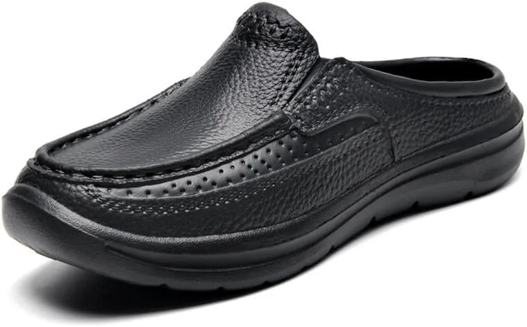 Мужские сабо-сандалии для сада, удобные, с противоскользящей подошвой, спортивные водонепроницаемые обувь для прогулок на улице DHOVOR, черный
Мужские сабо-сандалии для сада, удобные, с противоскользящей подошвой, спортивные водонепроницаемые обувь для прогулок на улице DHOVOR, черный