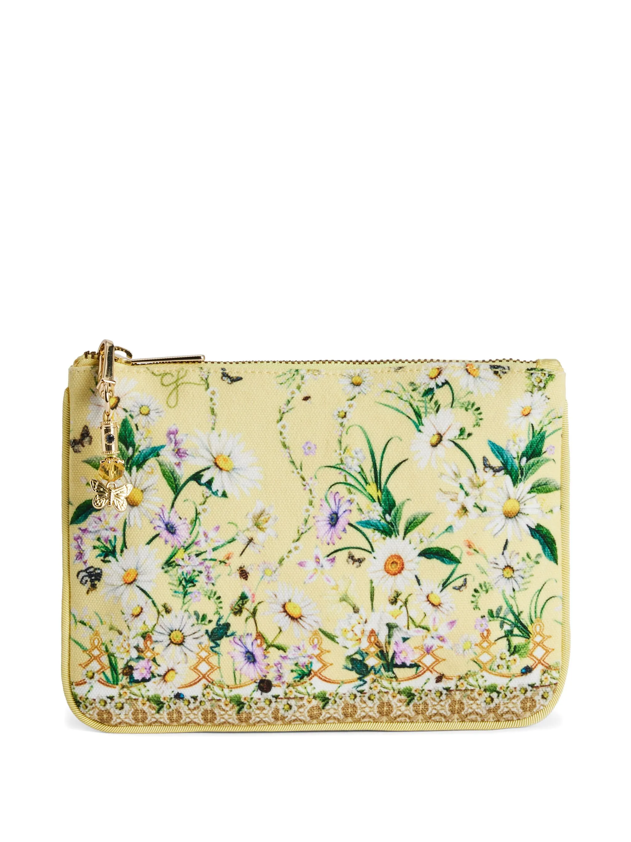 Клатч Daisy Chains с цветочным принтом Camilla, желтый
Клатч Daisy Chains с цветочным принтом Camilla, желтый