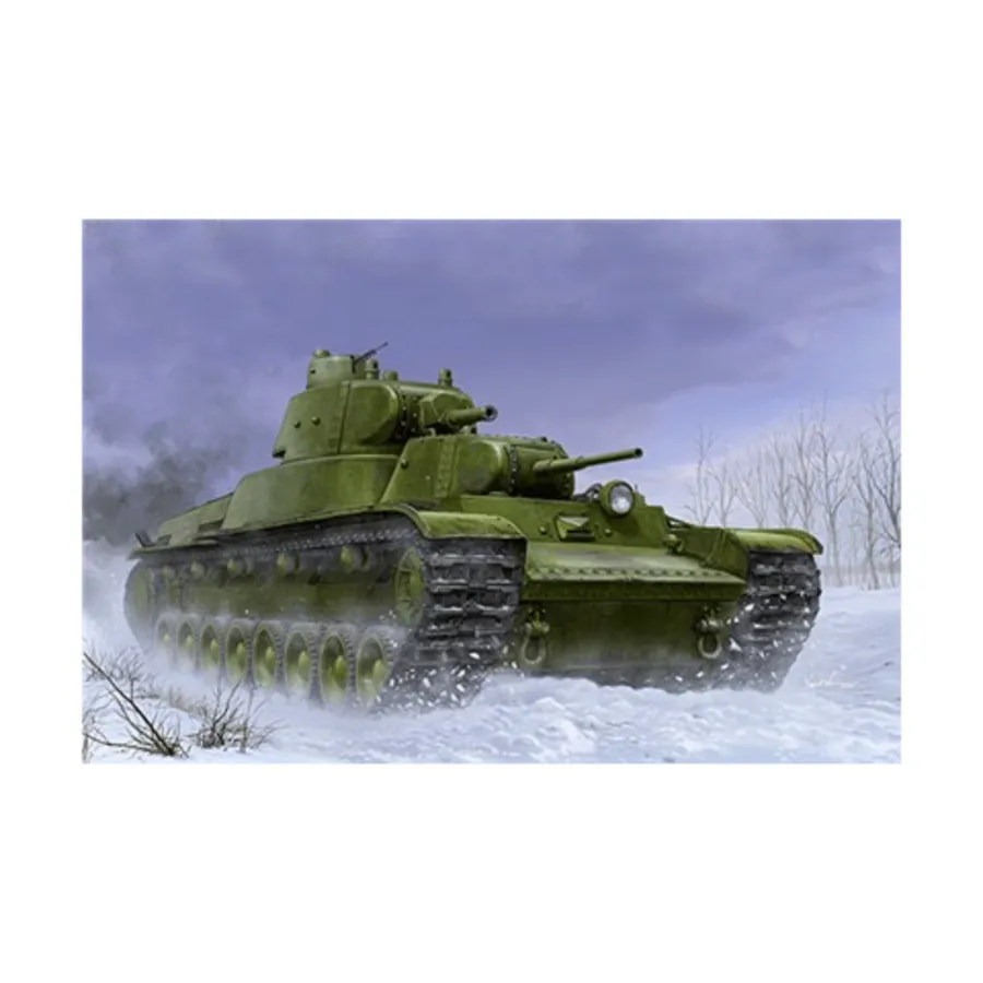 Советский тяжелый танк Т-100, Military Models (1:35) (Trumpeter Models)
Советский тяжелый танк Т-100, Military Models (1:35) (Trumpeter Models)