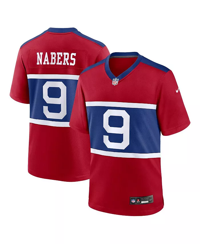 Мужская игровая альтернативная джерси игрока Malik Nabers в цвете Century Red, New York Giants Nike
Мужская игровая альтернативная джерси игрока Malik Nabers в цвете Century Red, New York Giants Nike