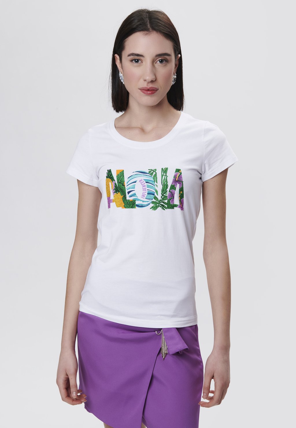 Футболка с принтом ALOHA INFLUENCER, белый
Футболка с принтом ALOHA INFLUENCER, белый