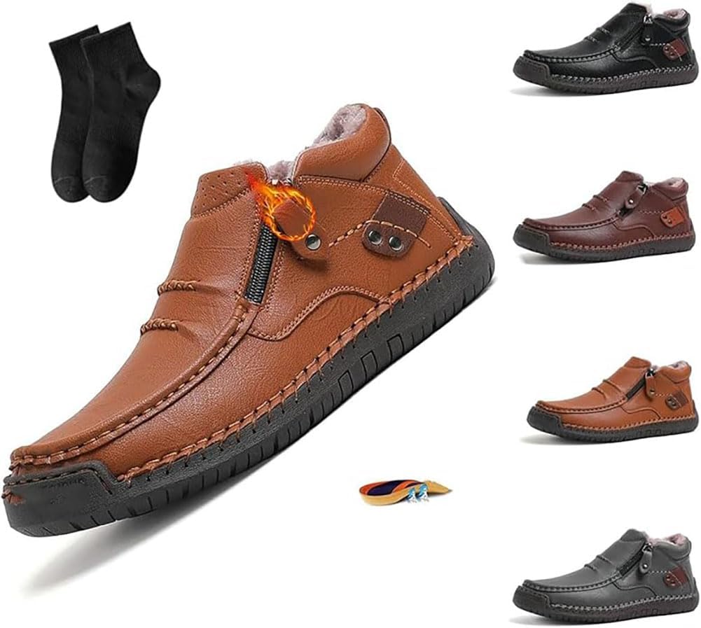 Мужские премиальные кожаные слипон-ботинки ручной работы, повседневные туфли ручной работы, ортопедические лоферы для путешествий и активного отдыха Cadwon, светло-коричневый
Мужские премиальные кожаные слипон-ботинки ручной работы, повседневные туфли ручной работы, ортопедические лоферы для путешествий и активного отдыха Cadwon, светло-коричневый