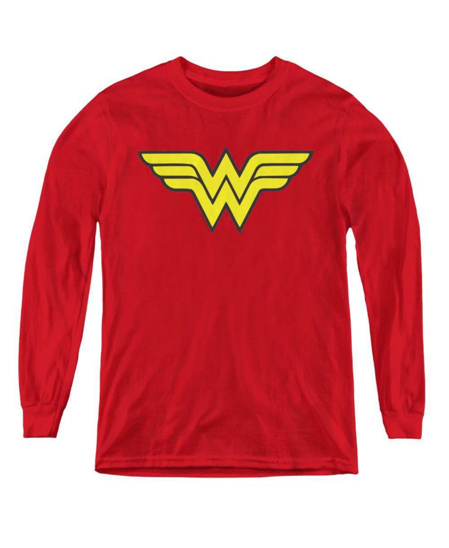 Детская толстовка с длинными рукавами и логотипом Чудо-женщины для мальчиков DC Comics, Red
Детская толстовка с длинными рукавами и логотипом Чудо-женщины для мальчиков DC Comics, Red