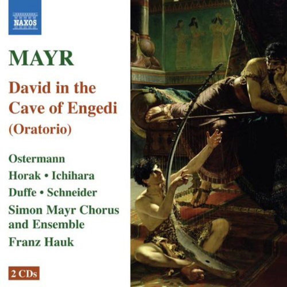 Диск CD Mayr: David In Spelunca Engaddi (David In The Cave Of Engedi) (Oratorio) - Simon Mayr, Franz Hauk, Simon Mayr Chorus & Ensemble
Диск CD Mayr: David In Spelunca Engaddi (David In The Cave Of Engedi) (Oratorio) - Simon Mayr, Franz Hauk, Simon Mayr Chorus & Ensemble