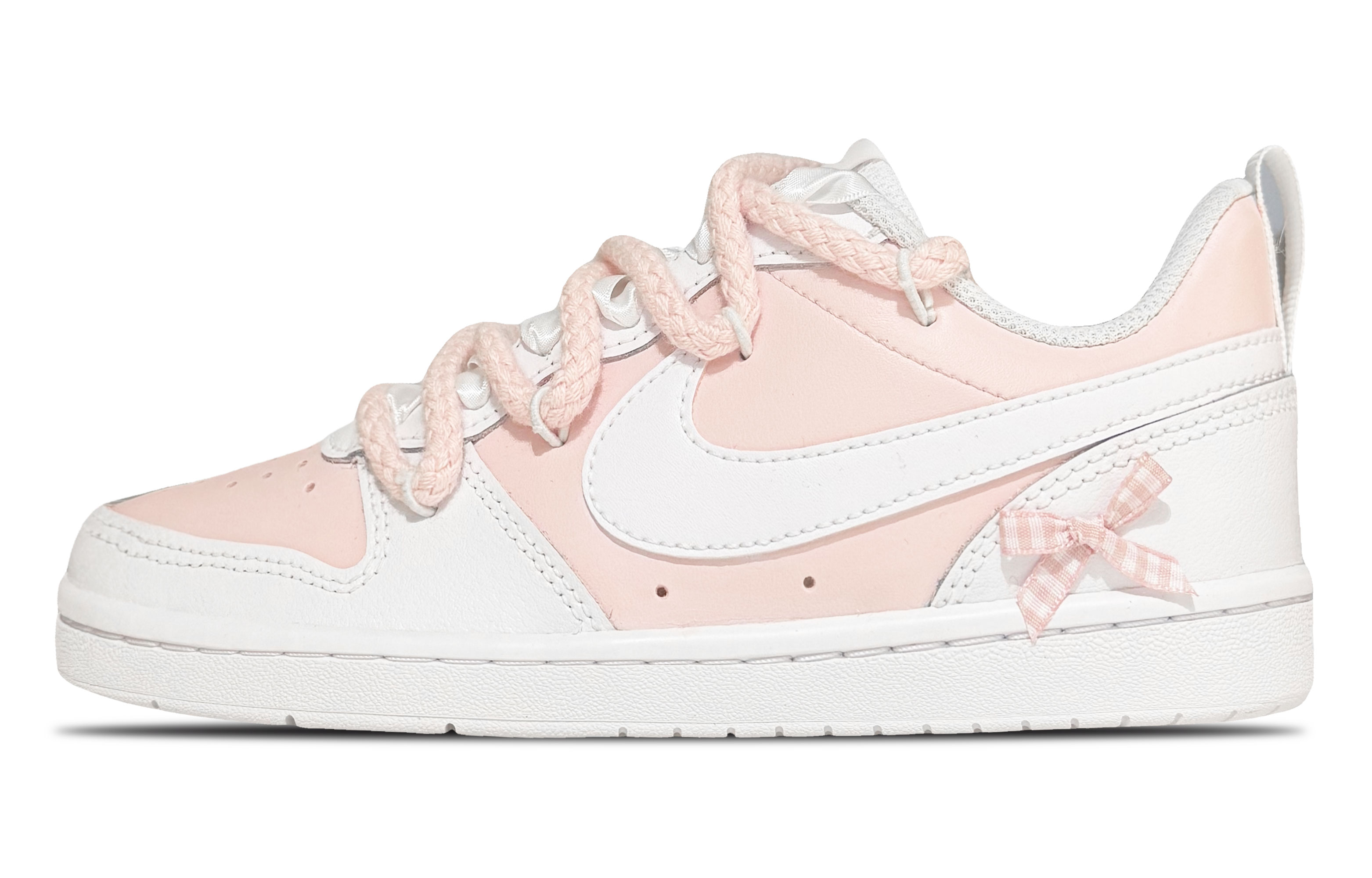 Nike Court Borough Pink Ribbon Dream устойчивые к истиранию низкие детские скейтбординг кроссовки Pink Unisex
Nike Court Borough Pink Ribbon Dream устойчивые к истиранию низкие детские скейтбординг кроссовки Pink Unisex
