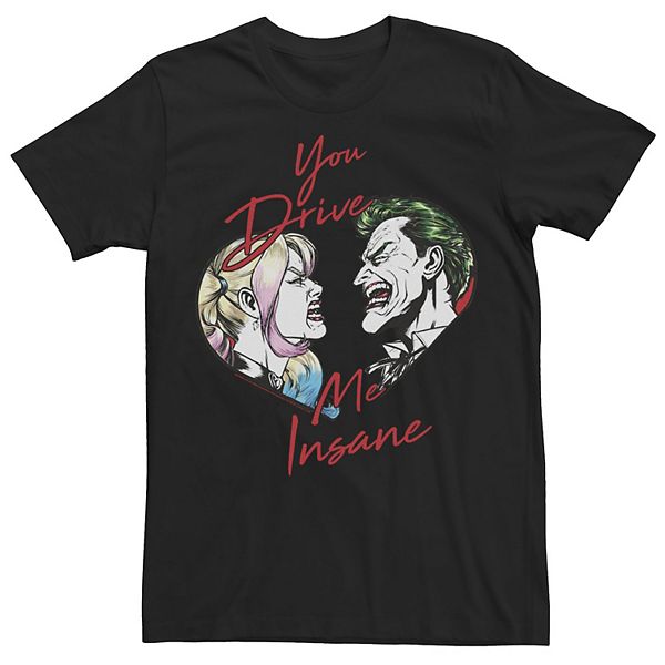 Футболка Big & Tall DC Comics Batman Joker Harley Quinn "You Drive Me Insane" Licensed Character
Футболка Big & Tall DC Comics Batman Joker Harley Quinn "You Drive Me Insane" Licensed Character