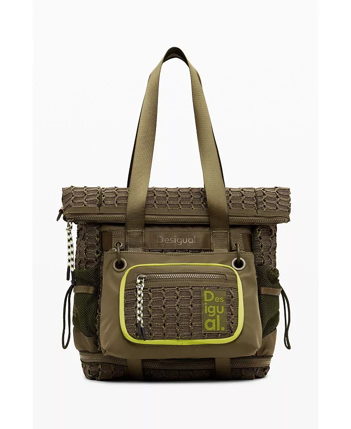 Женский вместительный рюкзак Voyager с возможностью различных вариантов носки Desigual, коричневый/бежевый
Женский вместительный рюкзак Voyager с возможностью различных вариантов носки Desigual, коричневый/бежевый