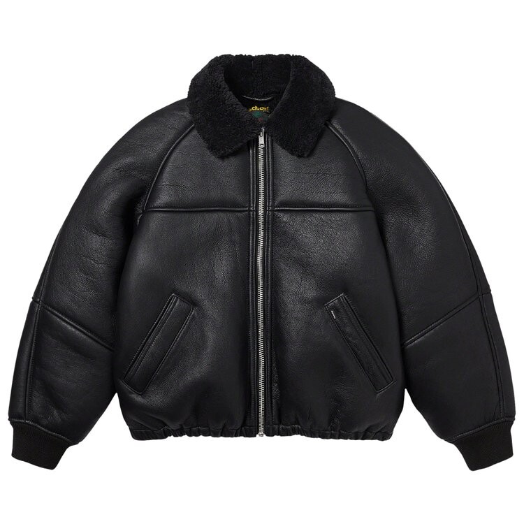 Куртка Supreme x Schott Shearling Bomber Jacket, черный
Куртка Supreme x Schott Shearling Bomber Jacket, черный