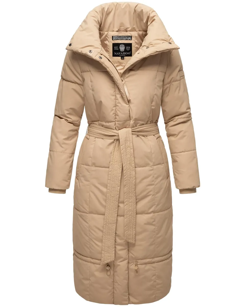 Стеганое пальто Наваху "Миренаа", стильное женское зимнее пальто с поясом Navahoo, бежевый
Стеганое пальто Наваху "Миренаа", стильное женское зимнее пальто с поясом Navahoo, бежевый