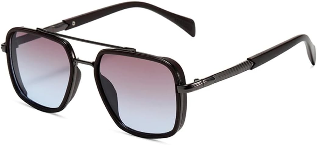 Солнцезащитные очки с двойной перемычкой для женщин и мужчин, роскошные, ретро, градиентные, с защитой от УФ-излучения UV400, в стиле панк, для активного отдыха UATXTAU, Coffee Gun Tea Blue
Солнцезащитные очки с двойной перемычкой для женщин и мужчин, роскошные, ретро, градиентные, с защитой от УФ-излучения UV400, в стиле панк, для активного отдыха UATXTAU, Coffee Gun Tea Blue