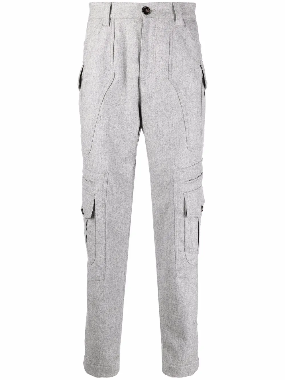Брюки карго прямого кроя Brunello Cucinelli, серый
Брюки карго прямого кроя Brunello Cucinelli, серый